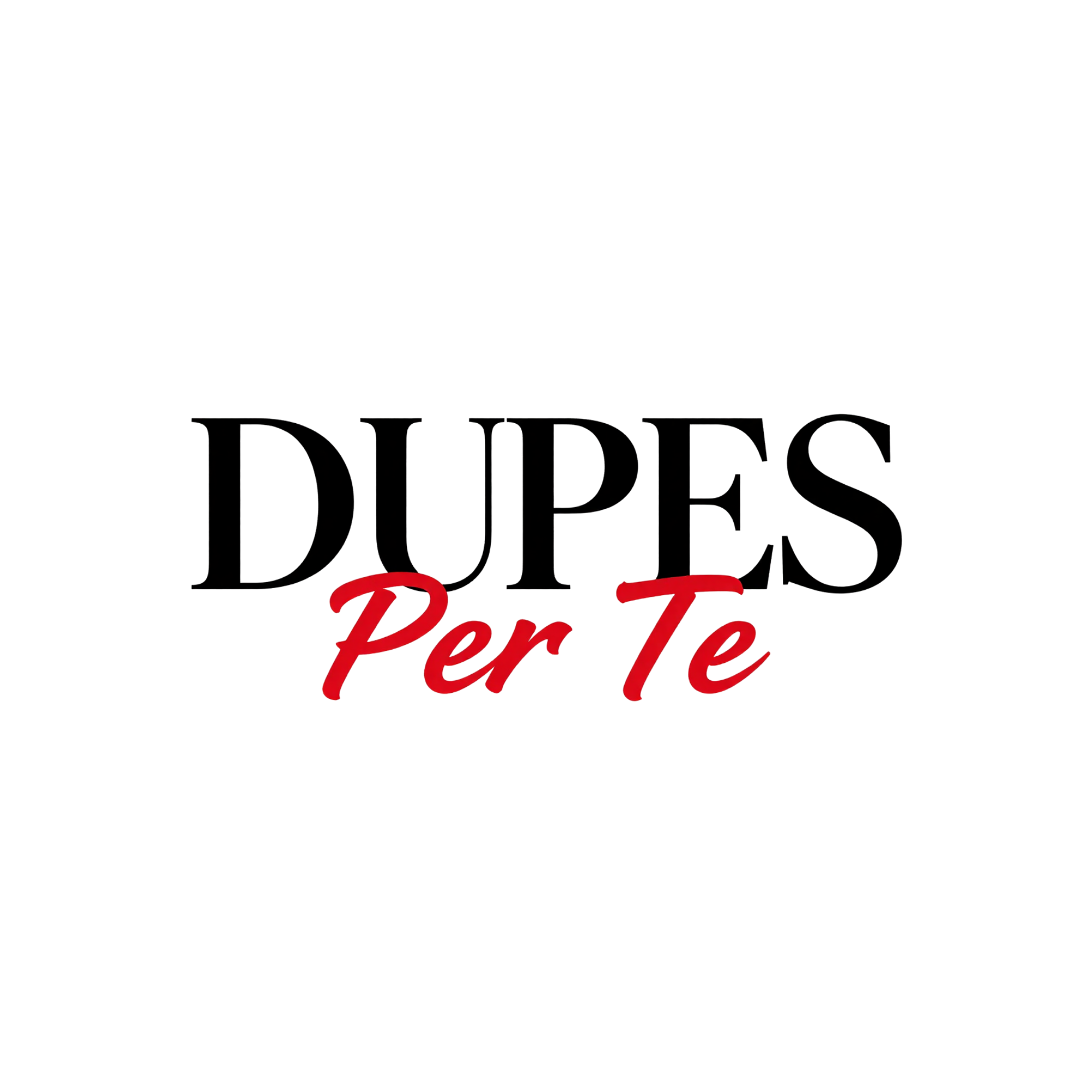 Dupes Per Te logo — profumi ispirati di lusso